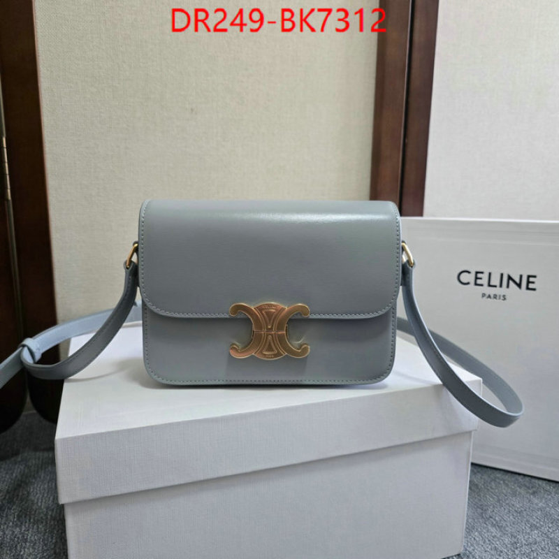 Celine Bags(TOP)-Triomphe Series cheap high quality replica ID: BK7312 $: 249USD,