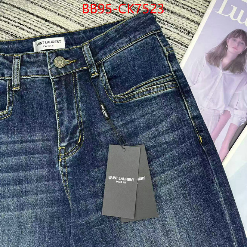 Clothing-YSL wholesale replica shop ID: CK7523 $: 95USD