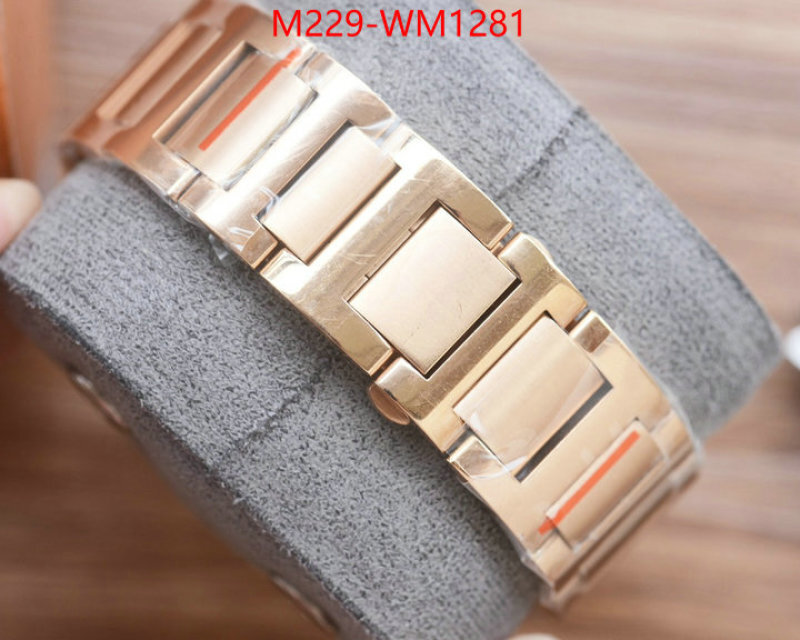 Watch(TOP)-Cartier new designer replica ID: WM1281 $: 229USD