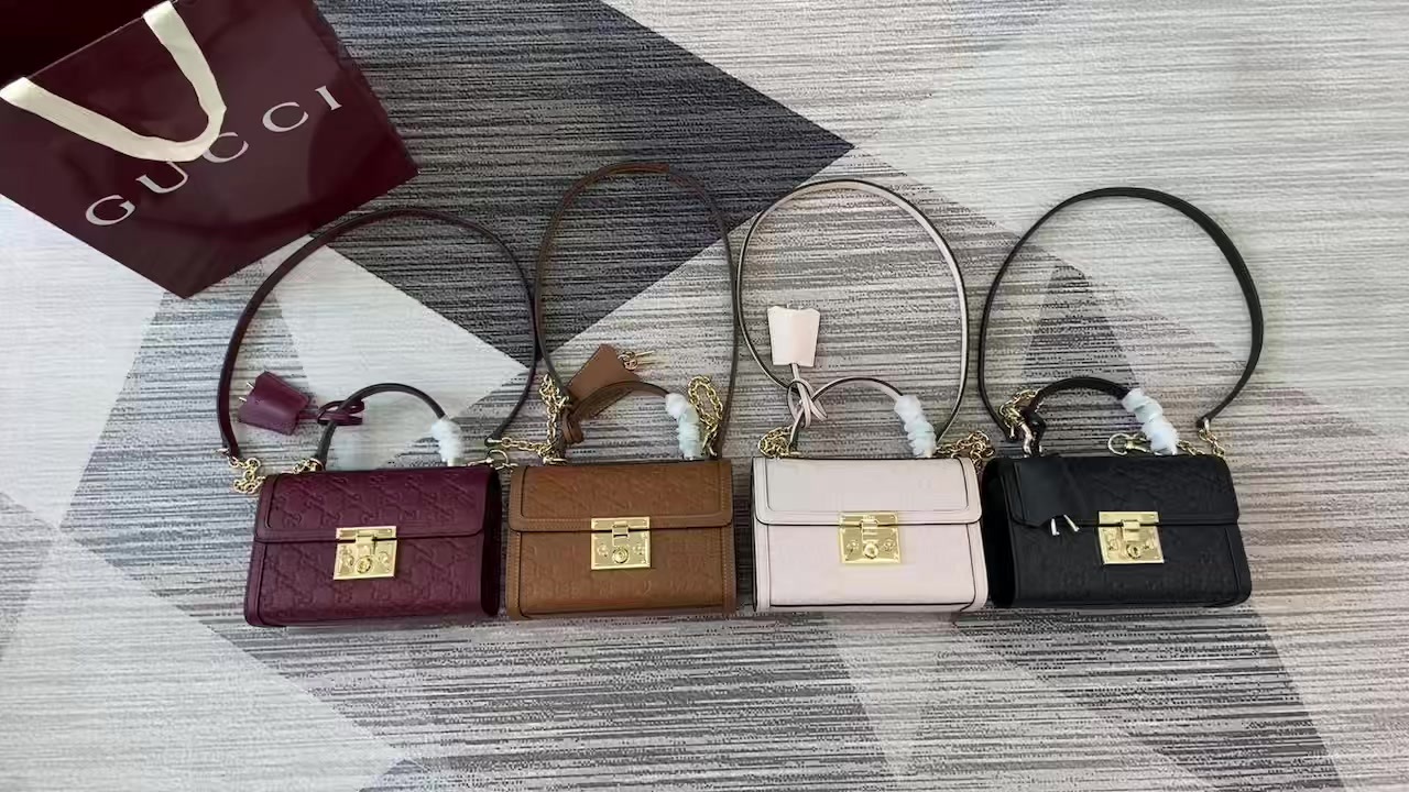 Gucci Bags(TOP)-Padlock- 2024 replica wholesale cheap sales online ID: BZ8934 $: 235USD,