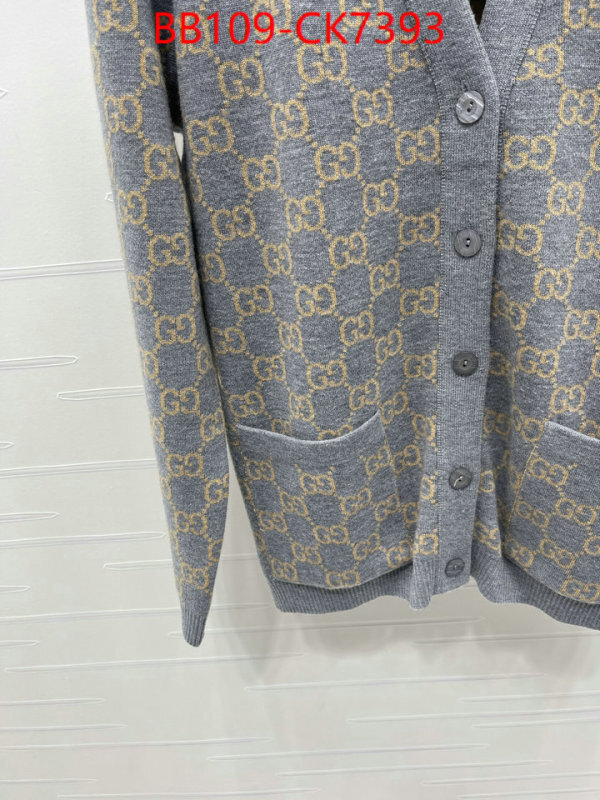 Clothing-Gucci highest product quality ID: CK7393 $: 109USD