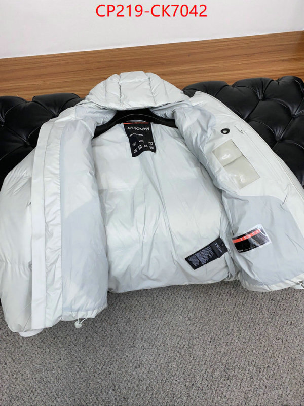 Down jacket Women-Prada most desired ID: CK7042 $: 219USD