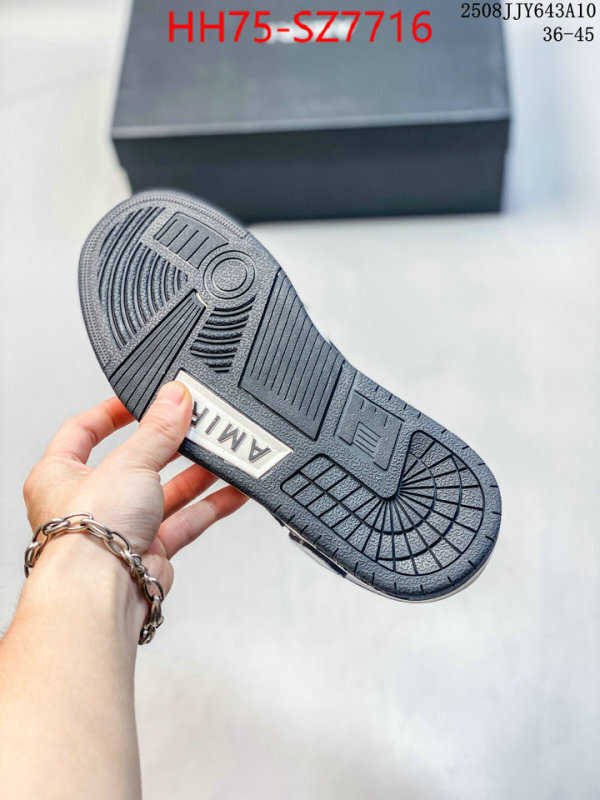 Men Shoes-AMIRI wholesale ID: SZ7716 $: 75USD