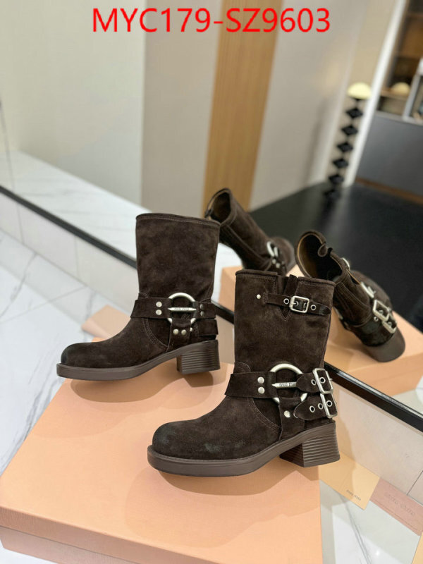 Women Shoes-Miu Miu high-end designer ID: SZ9603 $: 179USD