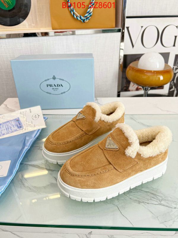 Women Shoes-Prada 1:1 replica wholesale ID: SZ8601 $: 105USD