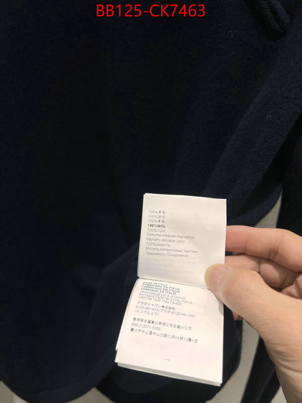 Clothing-MIU MIU replicas buy special ID: CK7463 $: 125USD