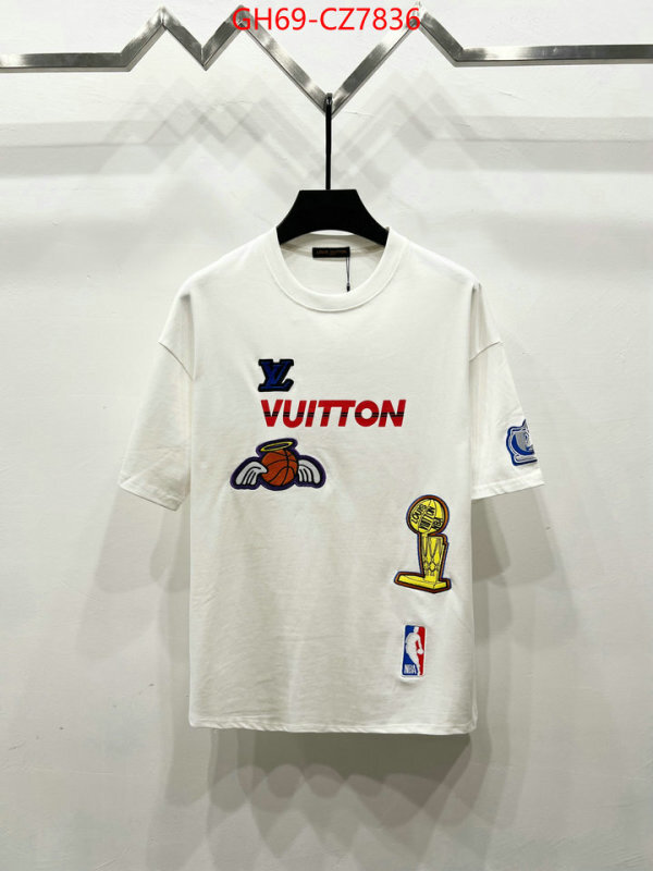Clothing-LV best quality replica ID: CZ7836 $: 69USD