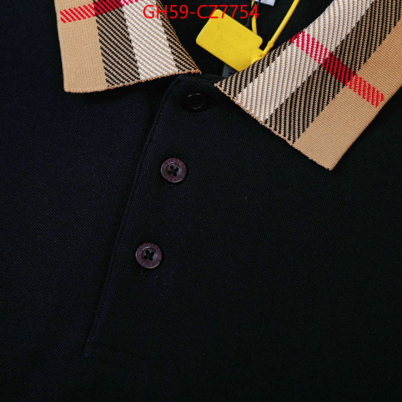 Clothing-Burberry wholesale imitation designer replicas ID: CZ7754 $: 59USD