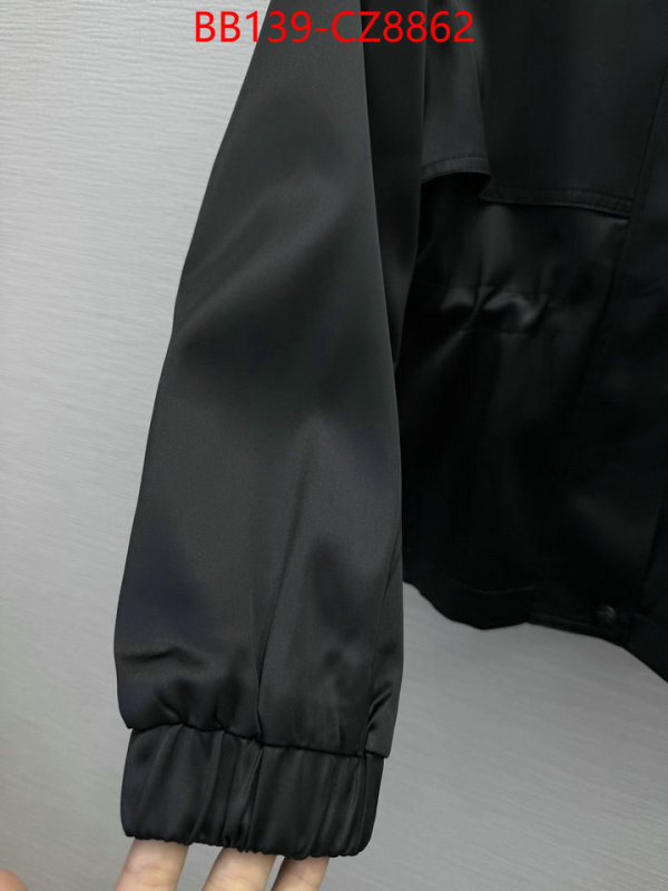 Clothing-Prada luxury shop ID: CZ8362 $: 139USD