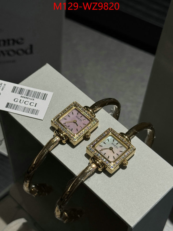 Watch(4A)-Gucci buy cheap ID: WZ9820 $: 129USD