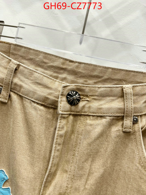 Clothing-Chrome Hearts buying replica ID: CZ7773 $: 69USD