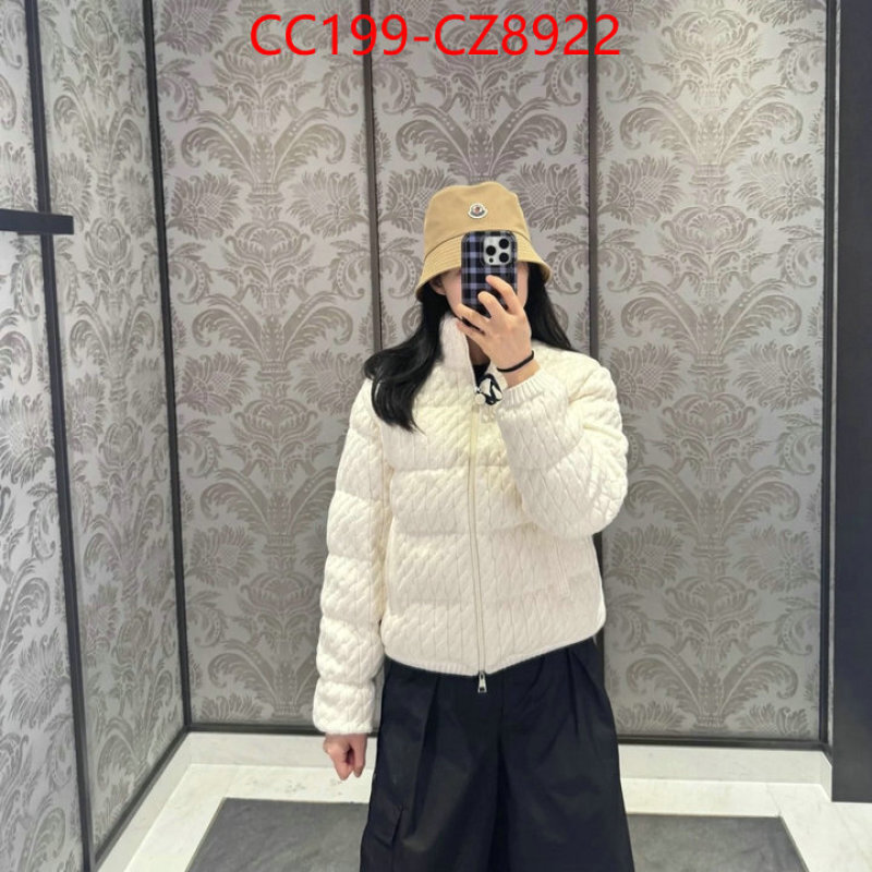Down jacket Women-Moncler best quality fake ID: CZ8922 $: 199USD