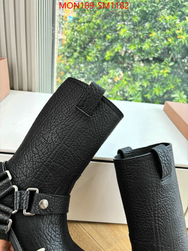 Women Shoes-Miu Miu quality replica ID: SM1182 $: 189USD