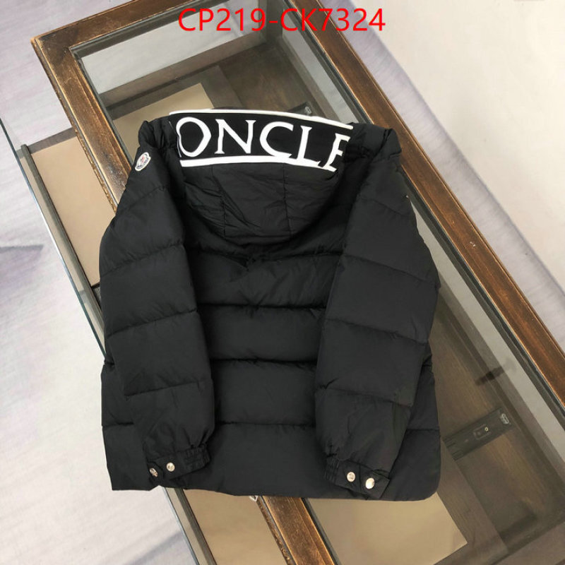 Down jacket Men-Moncler first top ID: CK7324 $: 219USD