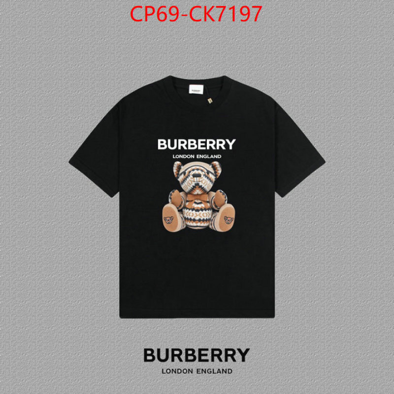 Clothing-Burberry designer high replica ID: CK7197 $: 69USD