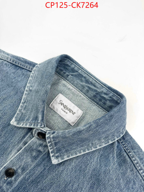 Clothing-YSL wholesale designer shop ID: CK7264 $: 125USD