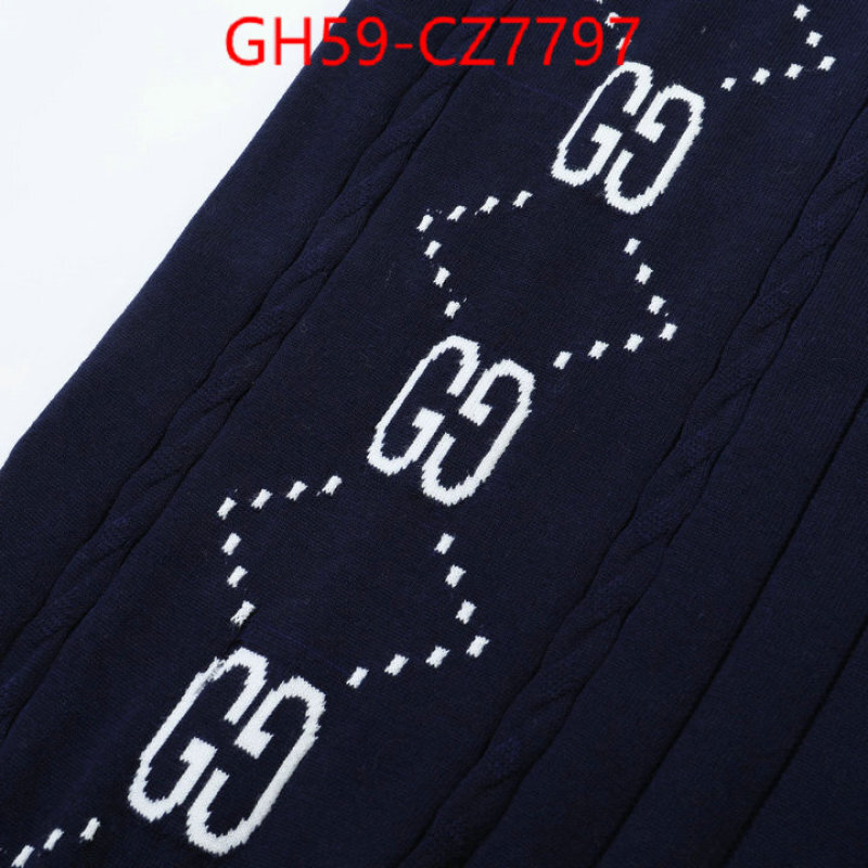 Clothing-Gucci cheap wholesale ID: CZ7797 $: 59USD