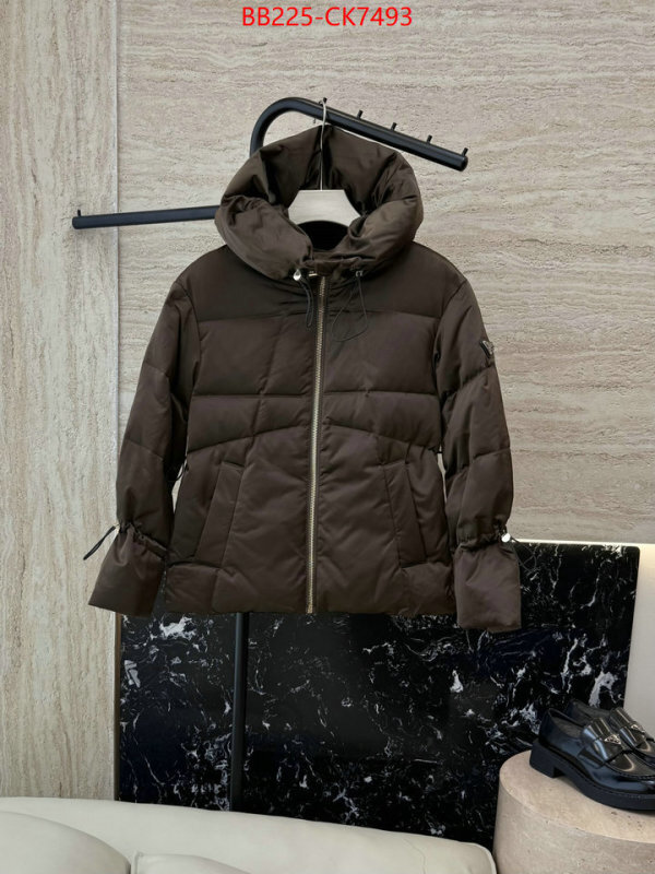 Down jacket Women-Prada find replica ID: CK7493 $: 225USD