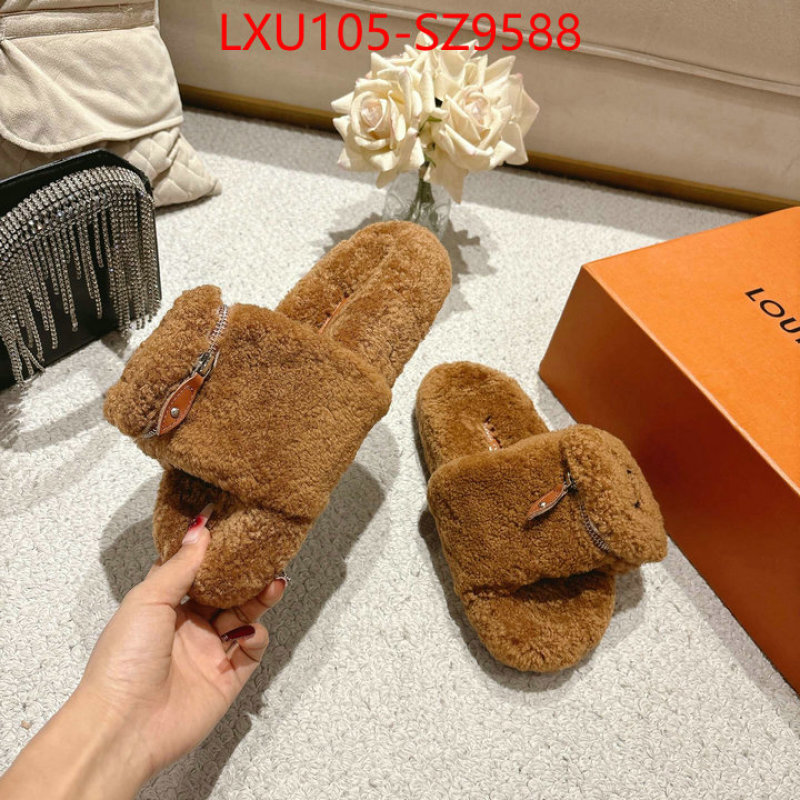 Women Shoes-LV high quality replica designer ID: SZ9588 $: 105USD