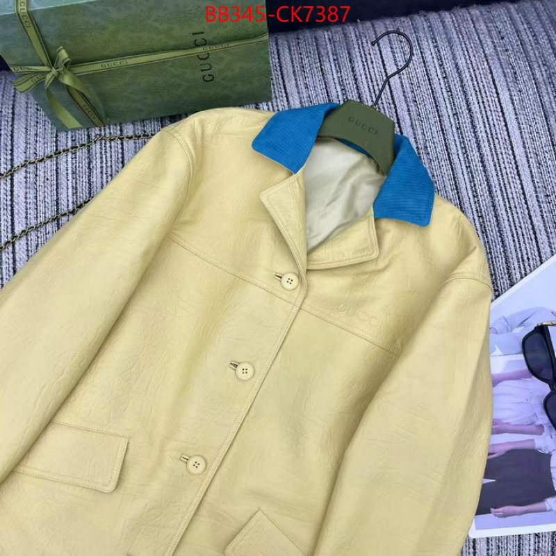 Clothing-Gucci buying replica ID: CK7387 $: 345USD