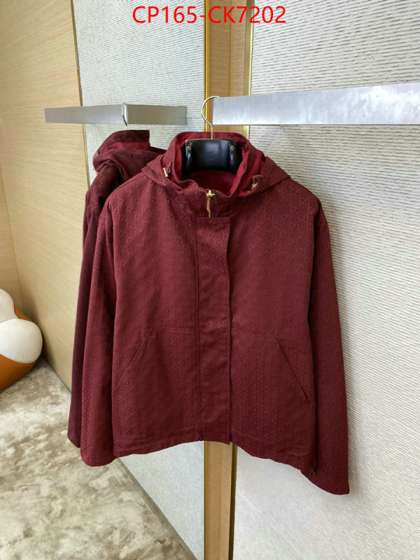 Clothing-Gucci what best replica sellers ID: CK7202 $: 165USD