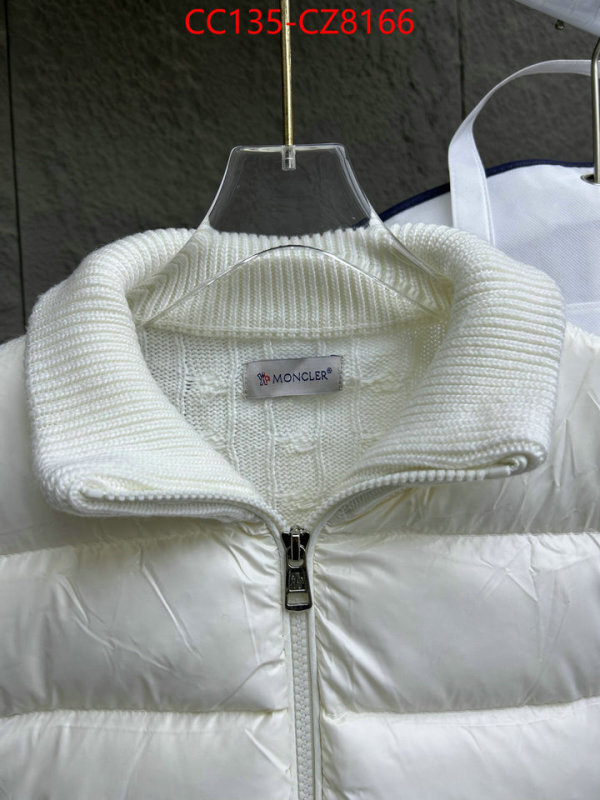 Down jacket Men-Moncler aaaaa+ quality replica ID: CZ8166 $: 135USD