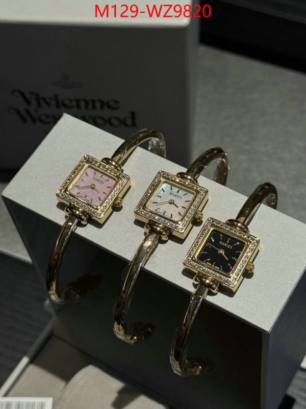 Watch(4A)-Gucci buy cheap ID: WZ9820 $: 129USD