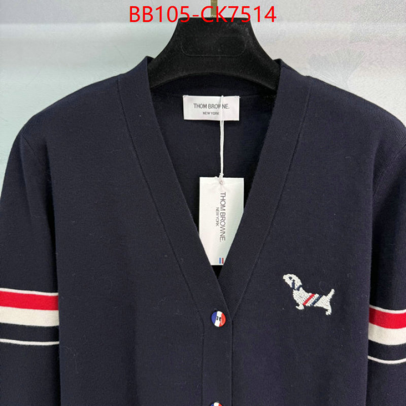 Clothing-Thom Browne replica 1:1 ID: CK7514 $: 105USD