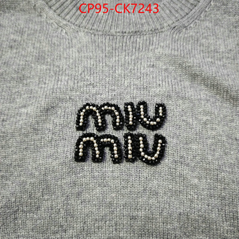 Clothing-MIU MIU aaaaa class replica ID: CK7243 $: 95USD
