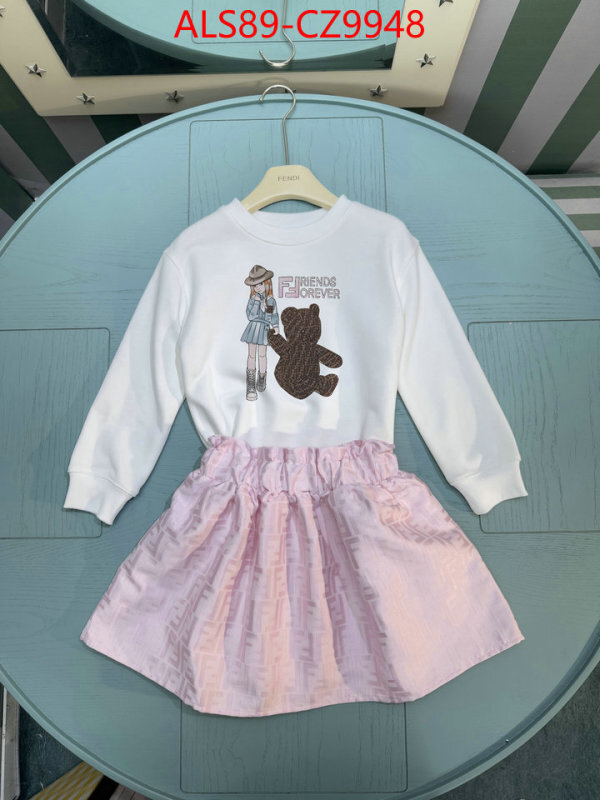 Kids clothing-Fendi highest quality replica ID: CZ9948 $: 89USD