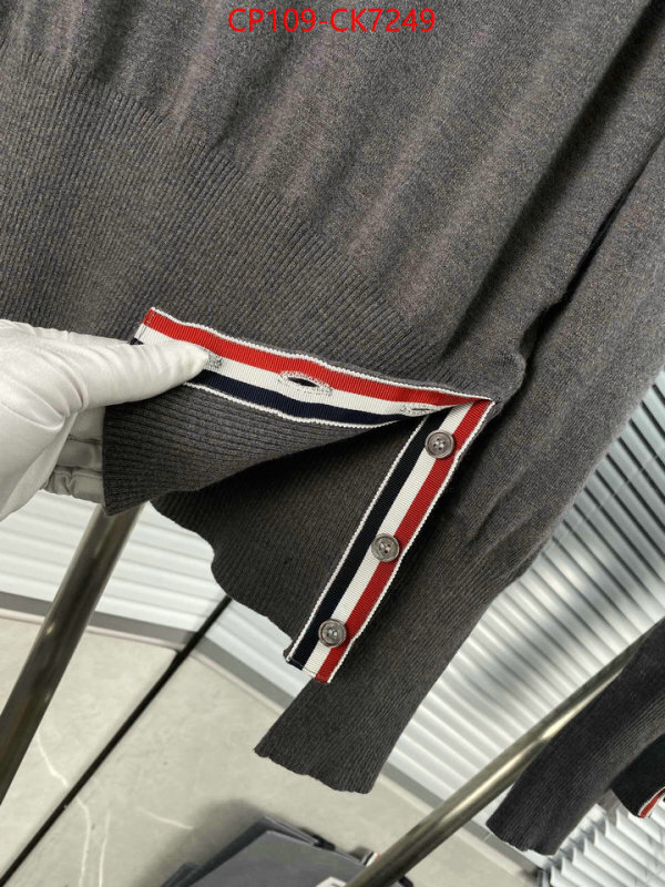 Clothing-Thom Browne buy high-quality fake ID: CK7249 $: 109USD