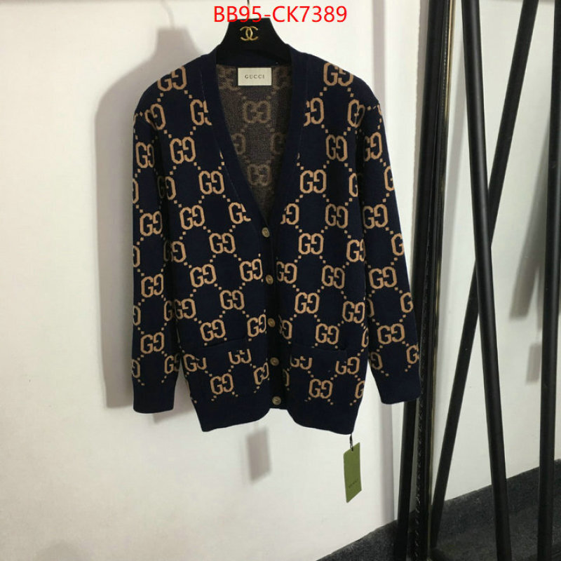 Clothing-Gucci mirror copy luxury ID: CK7389 $: 95USD