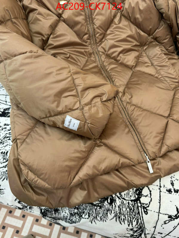 Down jacket Women-MaxMara buy best high-quality ID: CK7124 $: 209USD