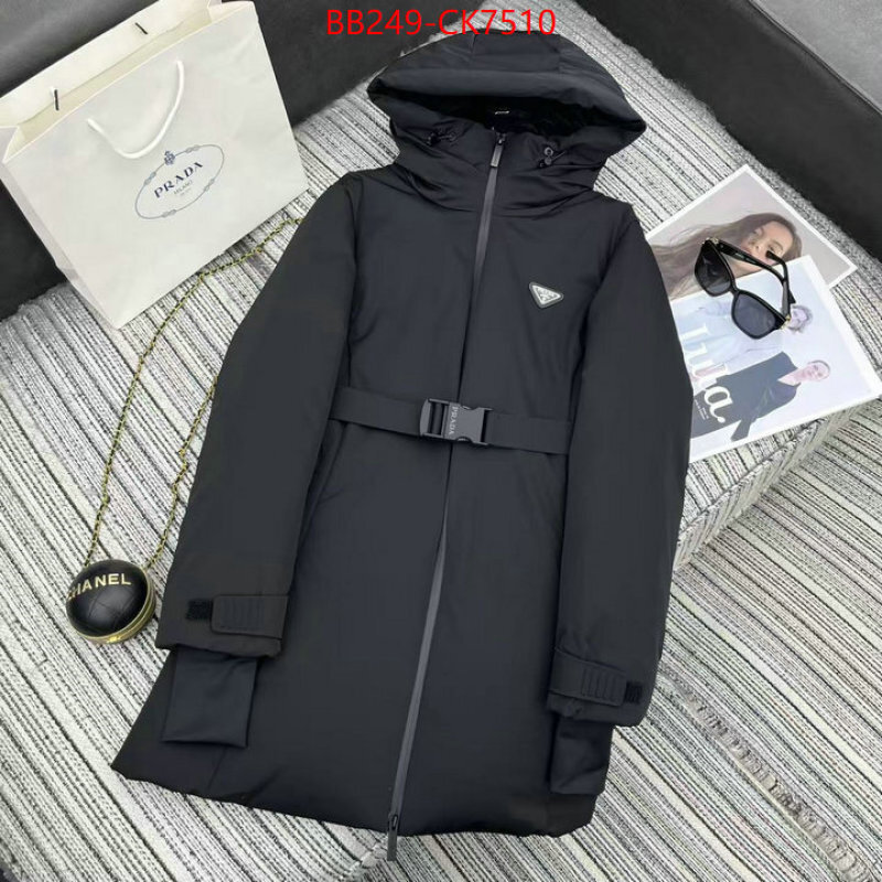 Down jacket Women-Prada fake aaaaa ID: CK7510 $: 249USD