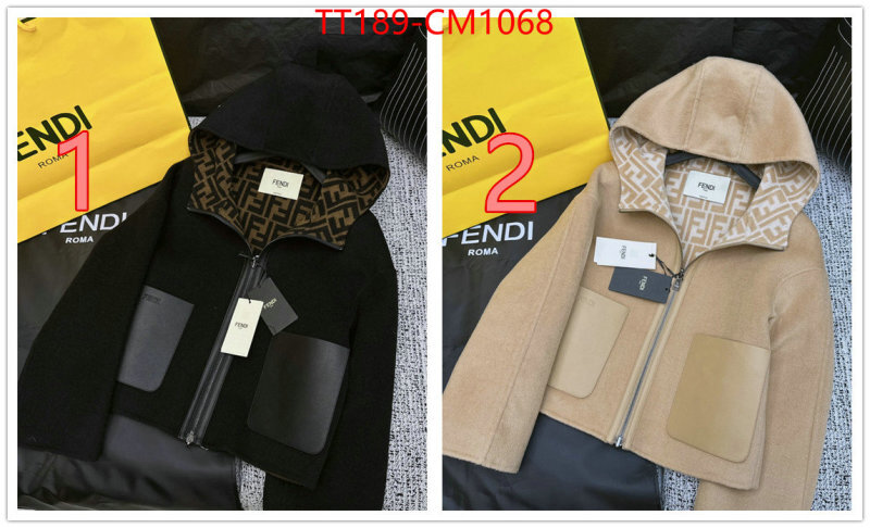 Down jacket Women-Fendi high quality ID: CM1068 $: 189USD