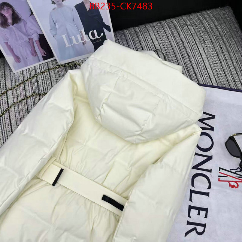 Down jacket Women-Moncler the best quality replica ID: CK7483 $: 235USD