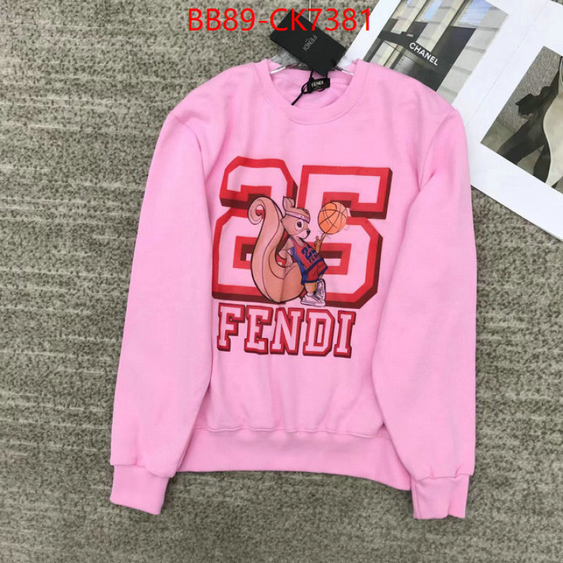 Clothing-Fendi top grade ID: CK7381 $: 89USD