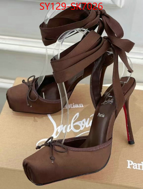 Women Shoes-Christian Louboutin ID: SK7026 $: 129USD