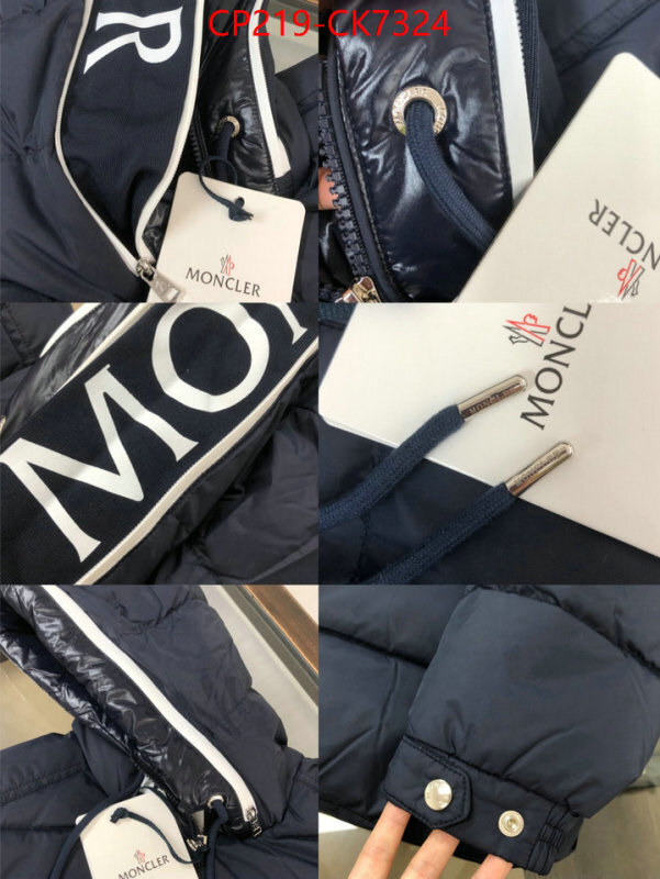 Down jacket Men-Moncler first top ID: CK7324 $: 219USD