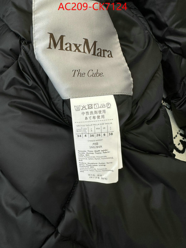 Down jacket Women-MaxMara buy best high-quality ID: CK7124 $: 209USD