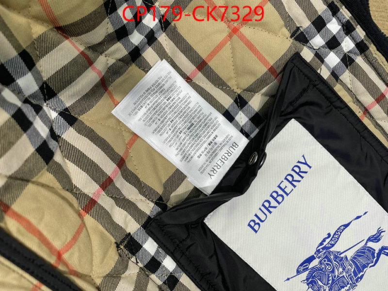 Clothing-Burberry 7 star replica ID: CK7329 $: 179USD