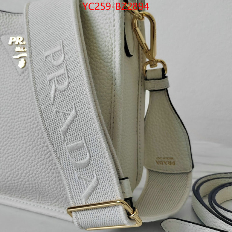Prada Bags(TOP)-Crossbody- top quality designer replica ID: BZ2894 $: 259USD,