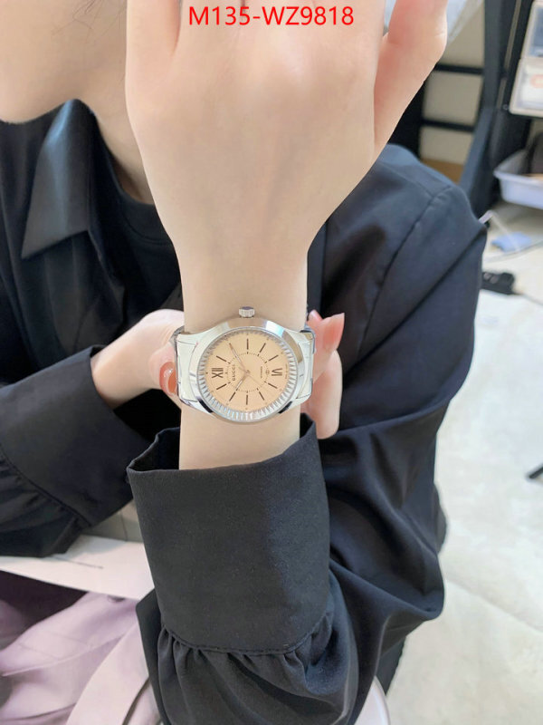 Watch(4A)-Gucci 1:1 ID: WZ9818 $: 135USD