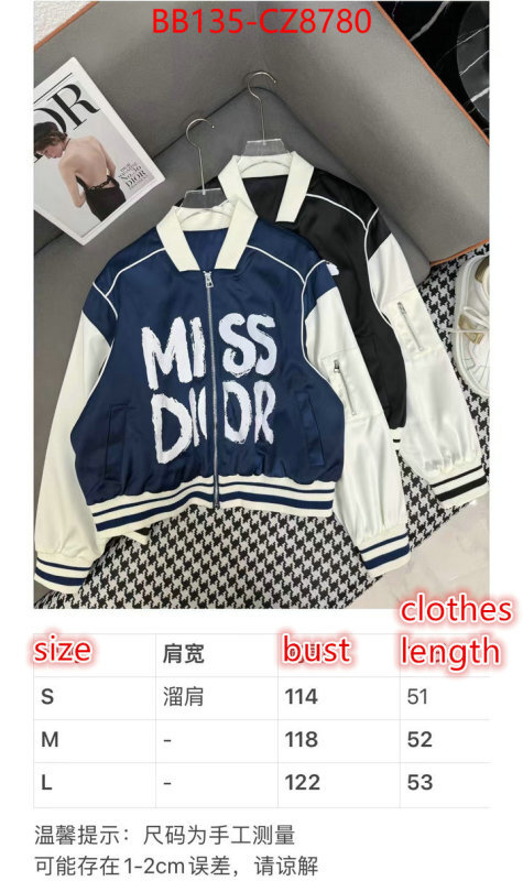 Clothing-Dior buy 2024 replica ID: CZ8780 $: 135USD