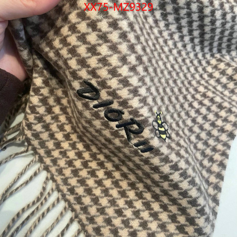 Scarf-Dior top brands like ID: MZ9329 $: 75USD