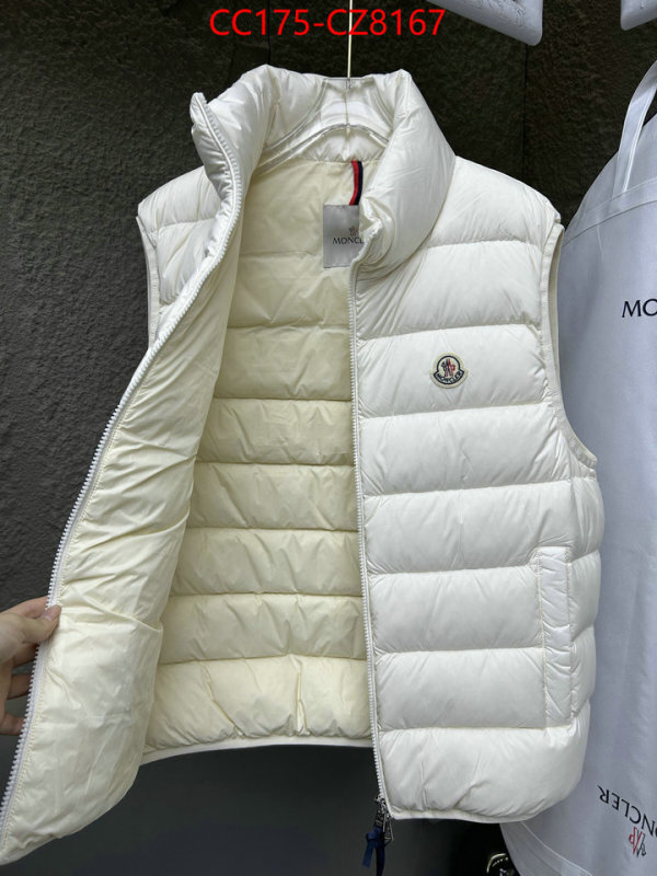 Down jacket Men-Moncler what is a 1:1 replica ID: CZ8167 $: 175USD