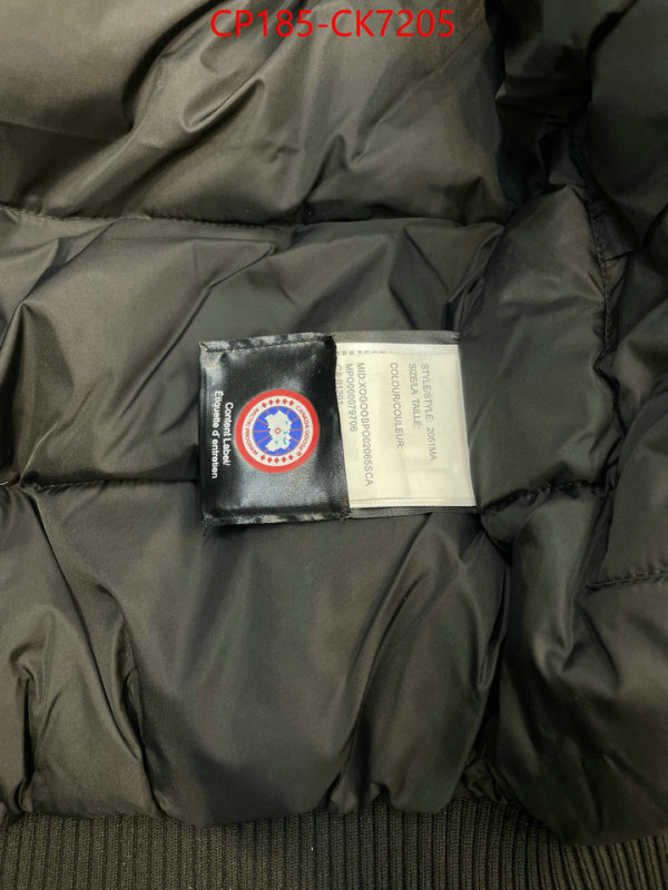 Down jacket Men-Canada Goose new designer replica ID: CK7205 $: 185USD