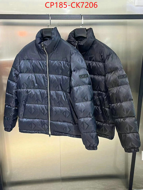 Down jacket Women-Dior online sales ID: CK7206 $: 185USD