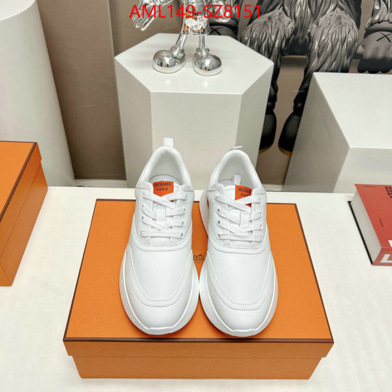 Men Shoes-Hermes ID: SZ8151 $: 149USD