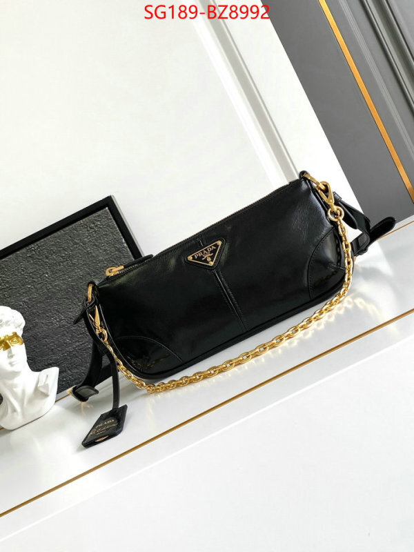 Prada Bags(TOP)-Crossbody- 2024 aaaaa replica 1st copy ID: BZ8992 $: 189USD,